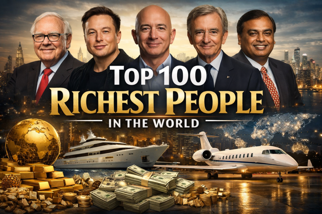 Top 100 Richest People in the World: Power, Wealth, and Global Influence