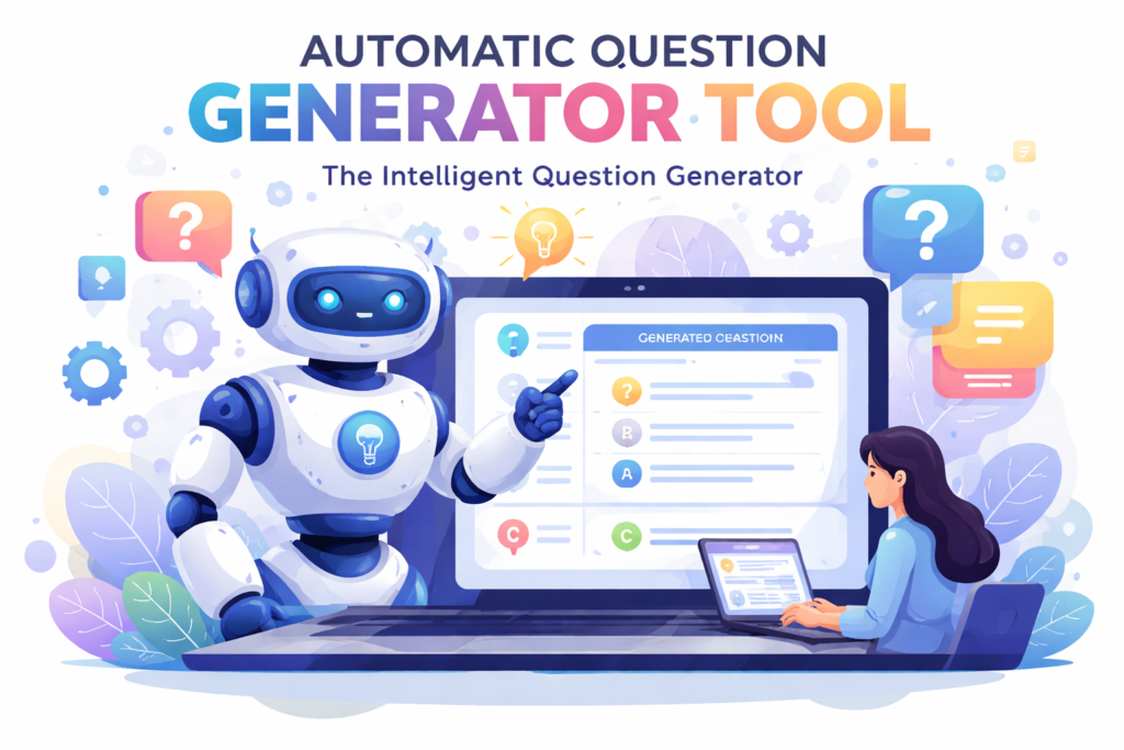 Automatic Question Generator Tool: The Intelligent Question Generator.
