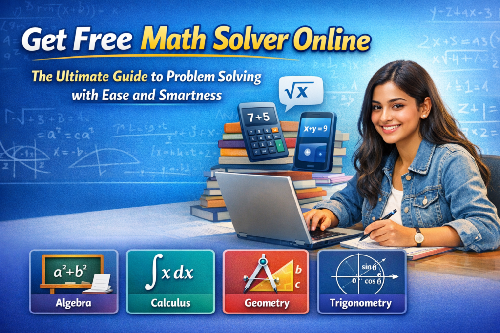 Get Free Math Solver Online: The Ultimate Guide to Problem Solving with Ease and Smartness.