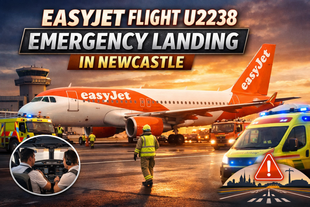 EasyJet Flight U2238 Emergency Landing in Newcastle: A Detailed Analysis