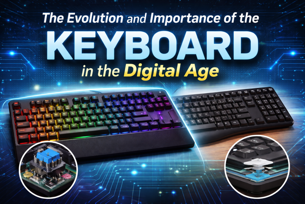 The Evolution and Importance of the Keyboard in the Digital Age